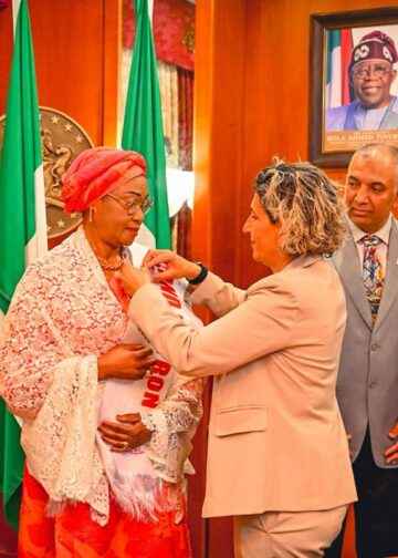FIRST LADY OLUREMI TINUBU EMPHASISES NEED TO CHANGE YOUTH MINDSET BY PROMOTING THEIR ENGAGEMENT WITH VOLUNTARY ORGANIZATIONS