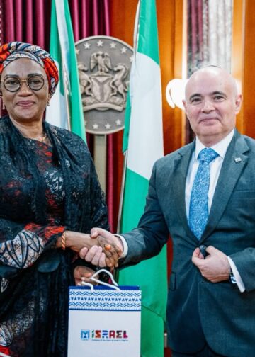 FIRST LADY OF NIGERIA HAS ADVOCATED FOR STRONGER LOVE OF NATION AMONG CITIZENS