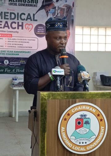 Akinpelu Marks One Year in Office With Free Medical Outreach, Targets Improved Healthcare for Alimosho Residents