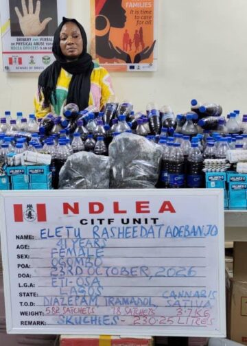 South African woman, US-based grandma arrested with large cocaine, loud shipments